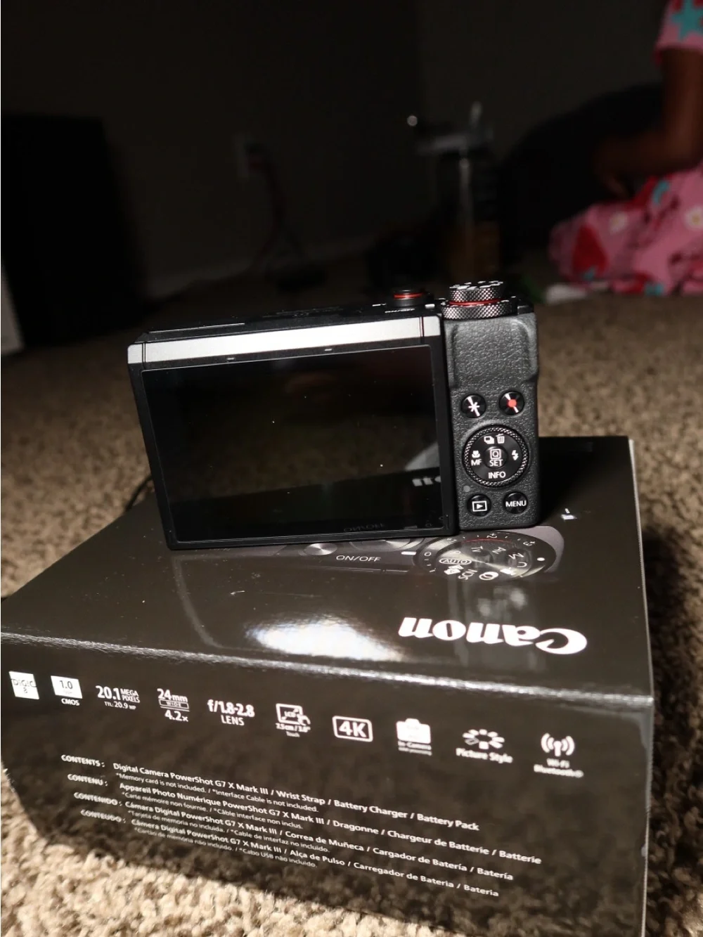 Canon PowerShot G7 X Mark III — Black